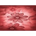 thumbnail image 1 of Ahgly Company Tapis Rectangulaire Lavable en Machine Rouge Transitionnel, 7 Pieds x 10 Pieds, 1 of 7