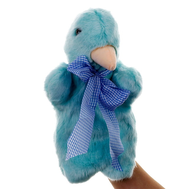 SLYNSHome Dog Toy Animal Hand Puppets,Soft Plush Puppets for Safe Interactive Play,Protection to Stop Puppy Kitten Biting Hands for Boredom-Busting Training and Exercise