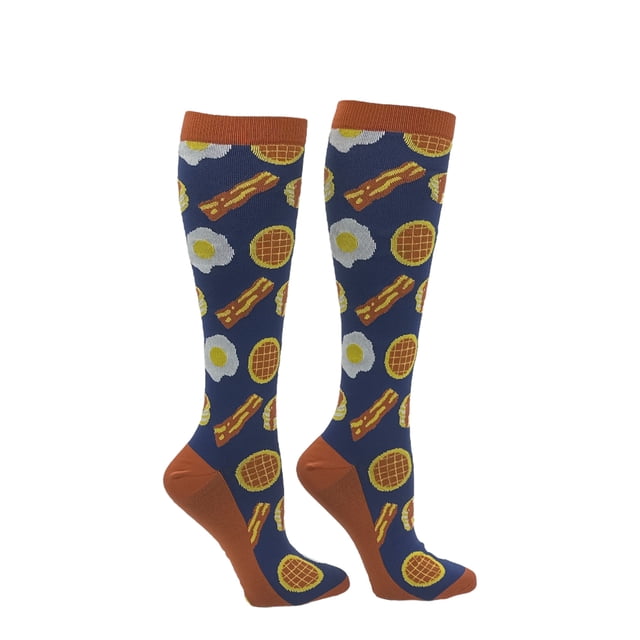 Chaussettes de Compression Amusantes et Originales pour Femmes, Format Adulte