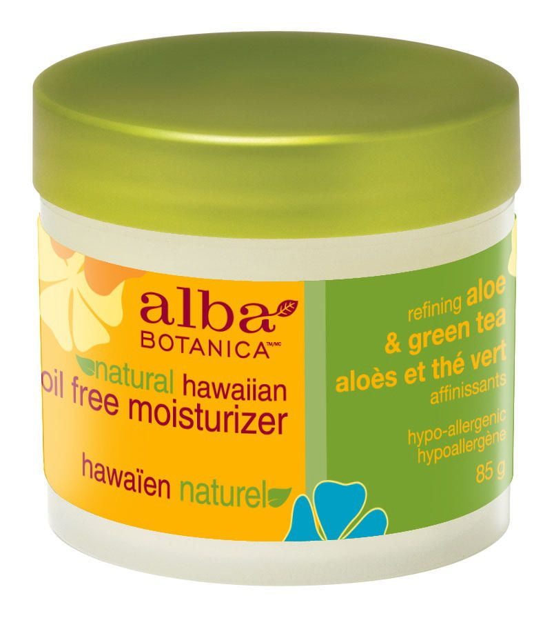 Alba Botanica Natural Moisturizer Hawaiian Refining Aloe & Green Tea Oil-Free
