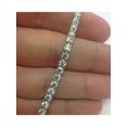 thumbnail image 2 of Bracelet Tennis en Diamants de Laboratoire Ronds de 9 ct en Or Blanc 14 K 7 Pouces, 2 of 2