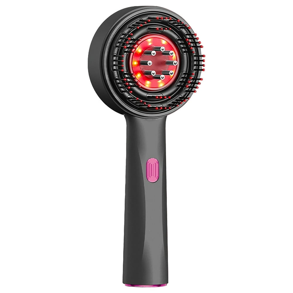 CUITING Red Light Hair Massager Scalp Massager For Hair Growth Scalp Massager With 3 Gears Hair Massager Brush Hair Scalp Massager 360° Kneading Massage