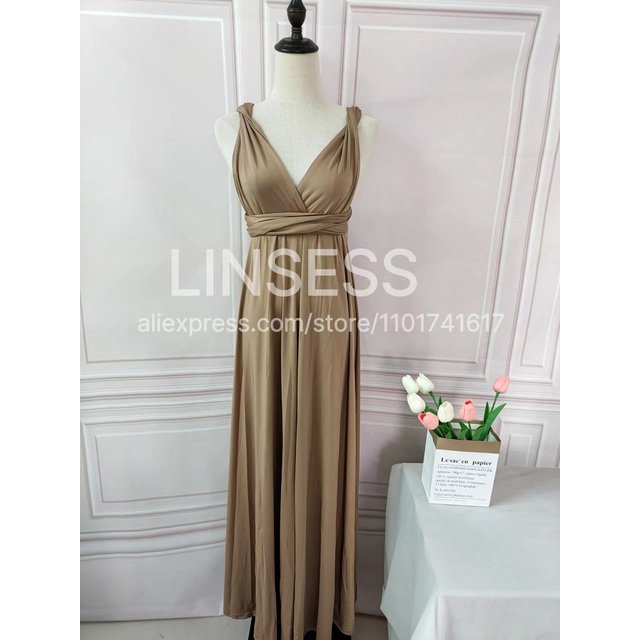 ROSEWOOD Floor Length LONG Maxi Infinity Dress Convertible Formal Wrap Sexy Bridesmaid Dress Evening Dress Wedding Cocktail