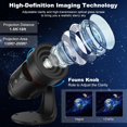 thumbnail image 2 of Starry Sky Projector, HD Planetarium Starry Sky Projector for Ceiling, 360° Rotating Galaxy Wall Projector, Bedroom and Car Decoration, 2 of 4