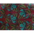 thumbnail image 4 of oneOone Georgette Viscose Fabric Leaves & Floral Block Print Fabric By The Yard 42 Inch Wide, 4 of 4