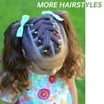 thumbnail image 3 of 1000 Pack Disposable Elastic Hair Bands for Girls Fashion Colorful Stretchable Rubber Ties Bulk Assortment 1000PCS, 3 of 6