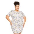 thumbnail image 1 of George Women's Plus Crew Neckline Nightshirt, 1 of 6