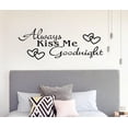 thumbnail image 1 of JJKBVCLO Sticker Home Art Bedroom Goodnight Decal Wall Vinyl Mural Home, 1 of 1