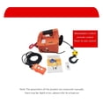 thumbnail image 4 of 500kg Remote Control Crane Hoist Wire Rope Electric Hoist Aluminum Shell Hoist Household Indoor Small Crane Hoist ,Outstanding Load Capacity, 4 of 7