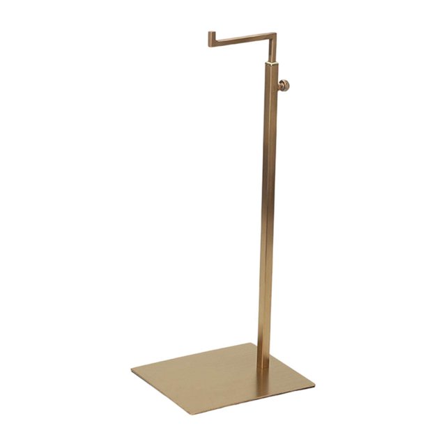 pitrice Handbag Display Rack Shoulder Bags Holder Storage Stand Hook clothing stores Purse Stand Multi Purpose for Countertop Gold Drawing