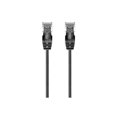 thumbnail image 3 of Belkin Slim - Patch cable - RJ-45 (M) to RJ-45 (M) - 12 ft - UTP - CAT 6 - molded, snagless - black, 3 of 7