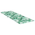 thumbnail image 2 of vidaXL Sun Lounger Cushion Leaf Pattern Oxford Fabric, 2 of 9