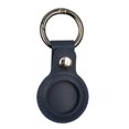 thumbnail image 2 of funtasica Étui en Cuir PU Compatible avec Airtags, Support avec Porte-Clés Bleu, 2 of 9