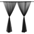 thumbnail image 3 of MesaSe 1 Panel Fiber Sheer Backdrop Curtain Arch Drapes Wrinkle-Free 5ft x 9.2ft, 3 of 24