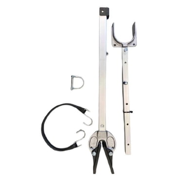 Blue Dog Marine 23" - 35" Adjustable Transom Support Bracket, Heavy-Duty Boat Motor Support Transom Saver Bracket