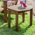 thumbnail image 2 of Riverbay Furniture Table d'Appoint Adirondack d'Extérieur Transitionnel en Bois, Brun, 2 of 7