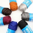 thumbnail image 2 of 4Packs Brazilian Yarn Wool Arylic Thread for Hair+Crochet Hook African Braid Twist Warps Synthetic Fiber Hair Extension 12 Color, 2 of 7