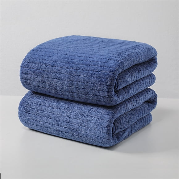 Vente Aujourd'hui Liquidation! Grande Serviette de Bain en Velours Épaissie Absorbante Douce-Sèche Serviette pour Adulte Serviette de Bain