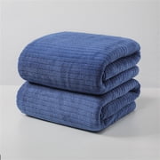 Sale Today Clearance! Large Velvet Bath Towel Thicken Absorbent Soft-dry Adult Towel Bath Towel