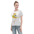 thumbnail image 4 of T-Shirt Basique à Manches Courtes pour Femmes Sailor Moon Aino Minako, 4 of 6