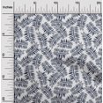 thumbnail image 2 of oneOone Rayon Navy Blue Fabric Tropical Sewing Craft Projects Fabric Prints By Yard 56 Inch Wide, 2 of 5