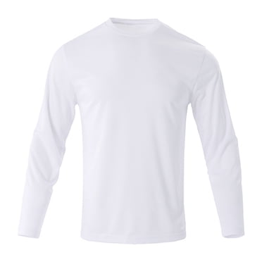 AherBiu Mens Crewneck Sweatshirts Long Sleeve Lightweight Quick Drying Pullover Athletic Workout Gym Running T Shirts