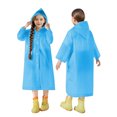thumbnail image 2 of Cowsor Ponchos de Pluie Imperméables pour Garçons Filles Poncho de Pluie Réutilisable avec Capuchon et Manches Manteaux de Pluie Imperméables d'Extérieur Veste, 2 of 7