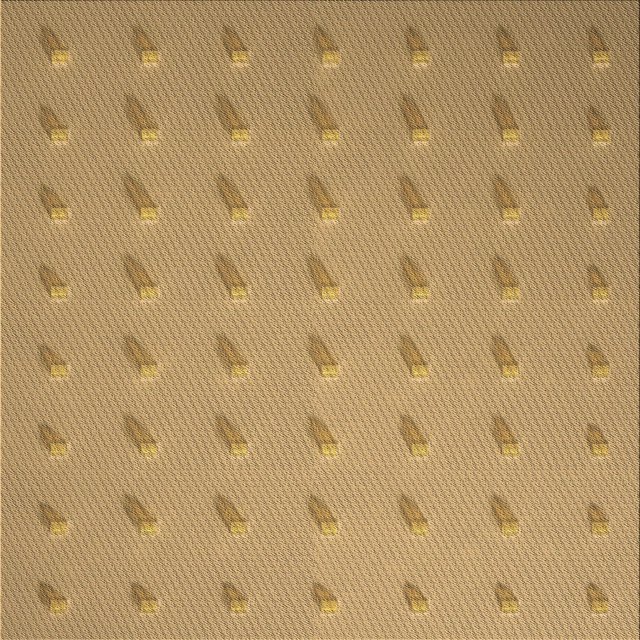 Ahgly Company Tapis d'Intérieur Lavables en Machine, Carré Orange Transitionnel, Carré de 5'