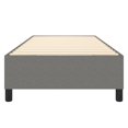 thumbnail image 3 of vidaXL Cadre de Lit Gris Foncé 100x203 cm Simple TG Tissu, 3 of 5