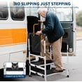 thumbnail image 1 of Royalbelle TrilenarsStep Stool with Dual Handle and Non Skid Rubber Platform,Bed Rails with Adjustable Height Bed Safety Step,Handicap Steps for Elderly,Daily Support,Double Handrails and Layers, 1 of 7