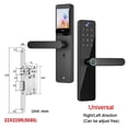 thumbnail image 2 of IP66 Waterproof Wifi Smart Door Lock Electronic Digital Lock With Keypad For Front Door For Door Thickness 35-100mm ,Corrosion-Resistant, 2 of 5