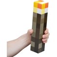 thumbnail image 1 of Jinsinto Minecraft torch with 2 light modes, wall mount and freestanding, battery operated, 1 of 5