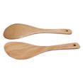 thumbnail image 1 of Unique Bargains 2 Pcs Spatule à Riz en Bois Antiadhésive Résistante à la Chaleur Vaisselle de Cuisine, 1 of 7