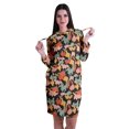 thumbnail image 1 of Moomaya Chandail à Capuchon à Manches Longues Imprimé, Robe T-Shirt en Jersey avec Poches, 1 of 6