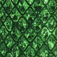 thumbnail image 1 of Ahgly Company Machine Washable Indoor Square Transitional Dark Forest Green Area Rugs, 5' Square, 1 of 7