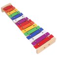 thumbnail image 2 of XYCCA Xylophone 15 Notes Coloré Éducatif Glockenspiel Xylophone Instrument avec 2 Maillets pour Enfants-082302, 2 of 5