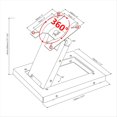 thumbnail image 5 of Support TV Pivotant à Rotation 360° pour Écran Tactile de 10 à 30 Pouces, Support de Bureau et Support de Petit Écran pour une Vision Améliorée, 5 of 5