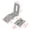 M Right angle, variant on Burglar-proof Stainless Steel Door Clasp Lock Shed Latch Padlock Hasp Gate Bolt