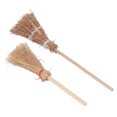 thumbnail image 4 of Artisanat en Paille, Mini Balai Sorcière 20 Pcs Bambou Réaliste pour Fêtes, 4 of 8