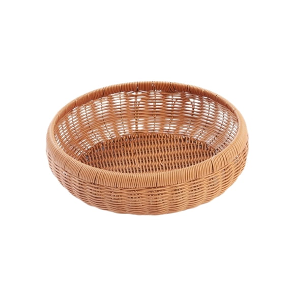 Laundry Room Organization Laundry Storage Cabinets Plastic Wicker Basket 30x30x7cm Ideal Storage Organizer for Throw Blankets Bedroom Living Room Laundry