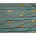 thumbnail image 4 of oneOone Polyester Lycra Fabric Floral Block Printed Fabric 1 Yard 56 Inch Wide, 4 of 4