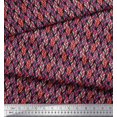 thumbnail image 3 of Soimoi Cotton Duck Fabric Leaves Small Print Sewing Fabric Yard 42 Inch Wide, 3 of 3