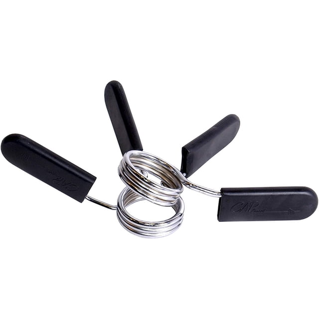 Xingzhi 2 Pcs Pinces à Ressort pour Barre de Musculation Entraînement Physique Libération Rapide Clips de Verrouillage de Poids, 25mm
