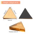 thumbnail image 2 of Uxcell 200g Stained Glass Mosaic Triangle 0.55'' Gold Glass Mosaic Tiles Bulk for Craft Handmade Project, 2 of 8