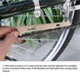 thumbnail image 4 of Baohd Bike Chain Checkers Wear-resistant Wear Abrasion Indicator Rust-resistant Gauge Smooth Repair Tool Cycle Accessories Silver 1Set, 4 of 6