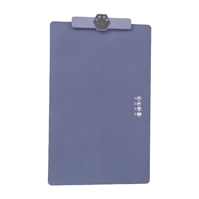 veasfak Food Warming Mat Portable Folding Hot Plate for Kitchen Parties Housewarming dark blue