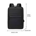 thumbnail image 2 of Men Backpack 15.6 In USB Charging Laptop Computer Bag Casual Business, 2 of 2