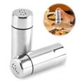 thumbnail image 4 of Wweixi Durable And Reusable Stainless Steel Salt And Pepper Shakers Silver Easy 5Set, 4 of 6