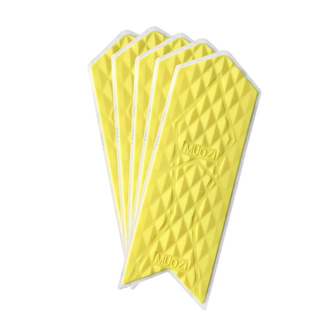 ZLight 5 Pieces Bike Stickers Bicycle Frame Guard Waterproof Anti-slip Chassis Cover Small Yellow 5Pieces 1Set