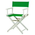 thumbnail image 1 of Casual Home 18"" Director's Chair White Frame with Green Canvas, 1 of 2